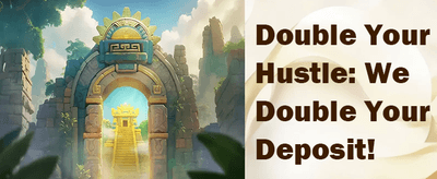 100% Welcome Match Bonus promotion